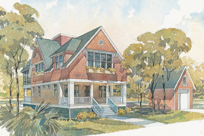 Marsh House Color Rendering Front