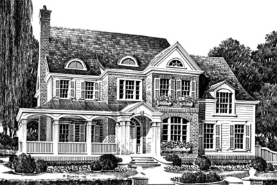 Mitchell House Rendering Front