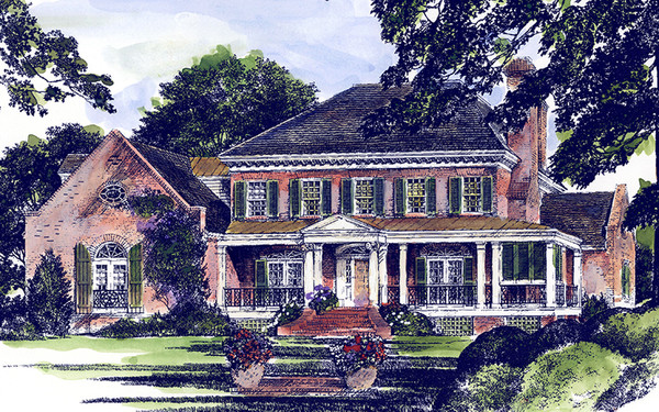 Abberley Lane Color Rendering Front