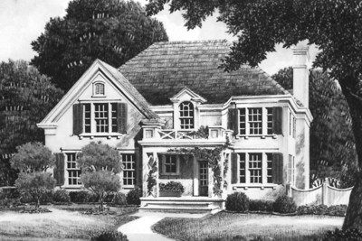 New Haven Cottage Rendering Front