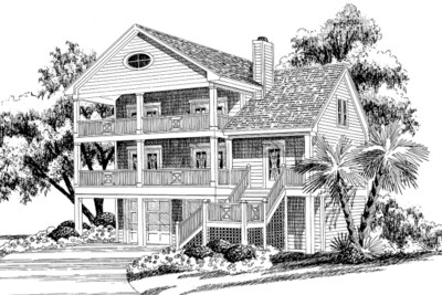 Rosemary Cottage Rendering Front