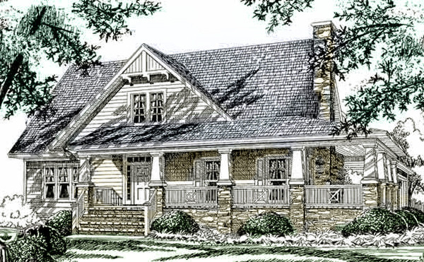Stonebridge Cottage Color Rendering Front