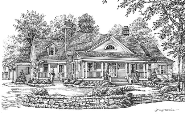 Sand Mountain House Rendering Front