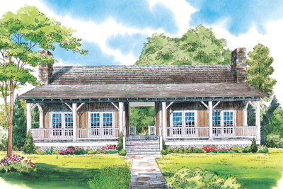 Whispering Pines Color Rendering Front