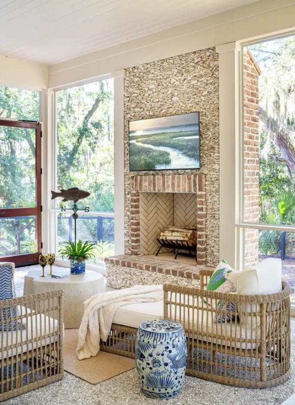 Moreland Cottage Photo Screened Porch