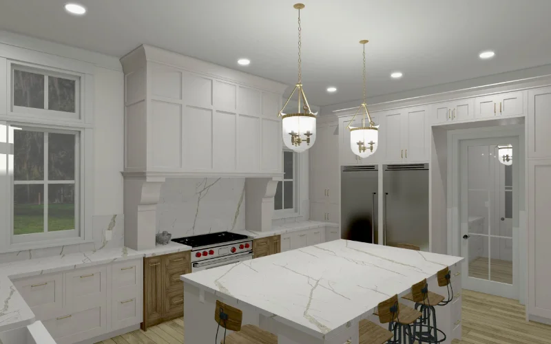 Northport 3D Rendering Kitchen Left