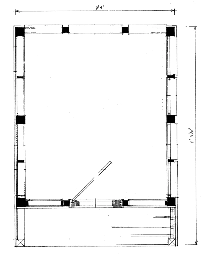 Garden Getaway Shed Floor Plan