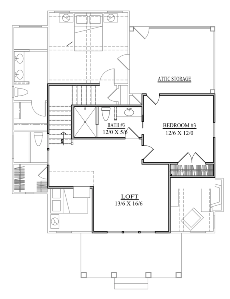 Serenity Cove Cottage Upper Floor