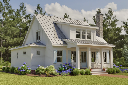 Serenity Cove Cottage Color Rendering Front Left