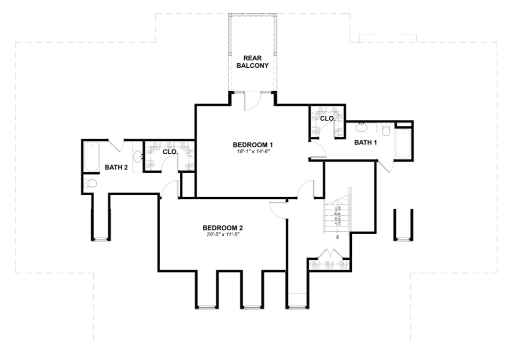 Cypress Lake Upper Floor