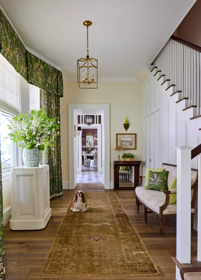 Keswick Springs Color Photo Stair Hall