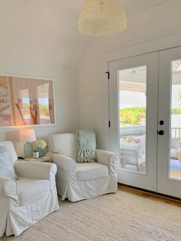 Evergreen Cottage Exterior Color Photo Upper Floor Loft