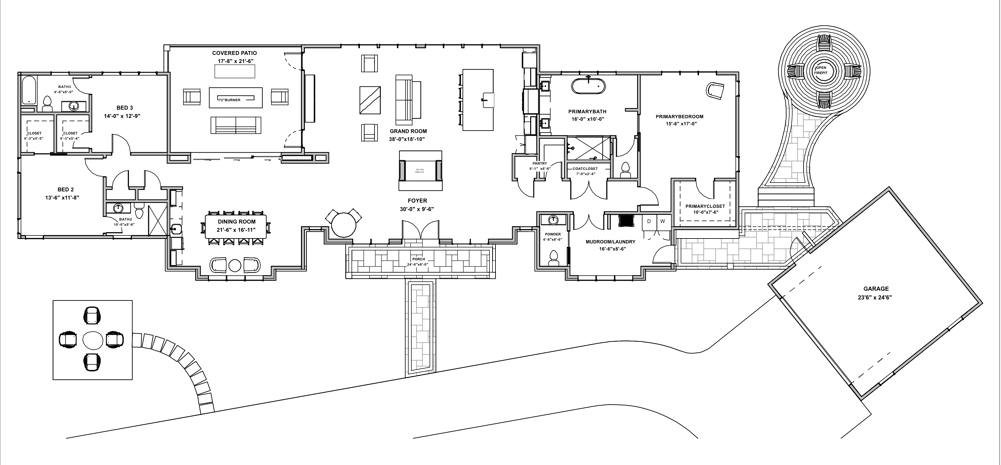 The Saratay Main Floor Plan