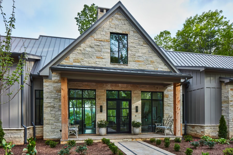 The Saratay Exterior 4CP Front Porch