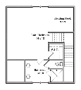 Guilford Cottage A Upper Floor Plan