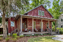 Guilford Cottage A Color Photo Front Left