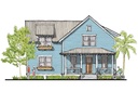 Guilford Cottage C Front Color Rendering