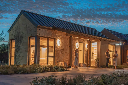 Hill Country Casita Color Photo Exterior Front at Night