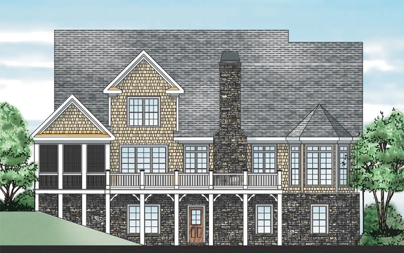 Laurel Ridge Rear Color Rendering