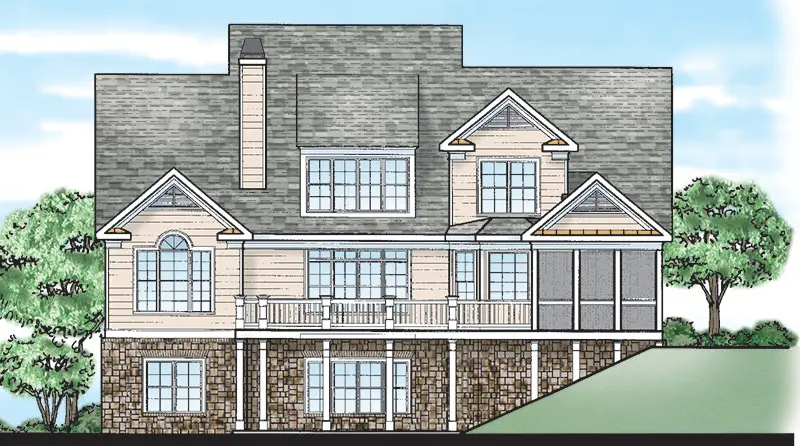 Durham Park Rear Color Rendering