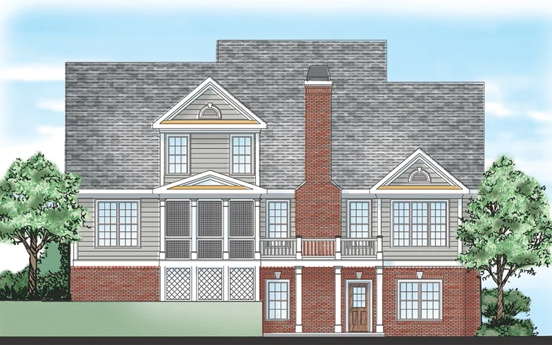 Bainbridge Court Rear Color Rendering