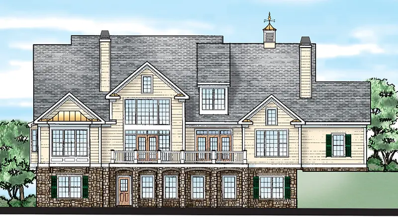 Latimer Farm Rear Color Rendering