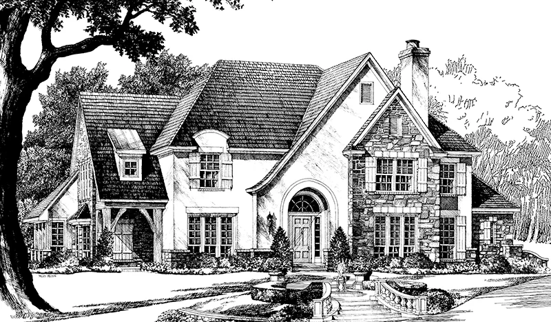 Claremont Front Rendering