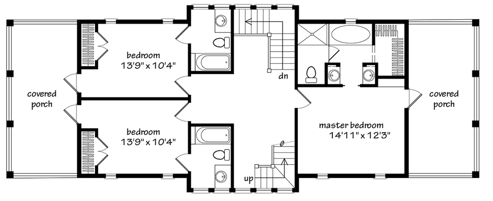 Waterside Retreat Upper Floor