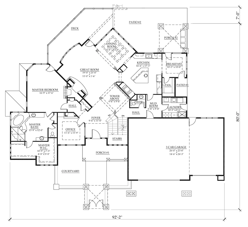 Cooking Light Fit House 2004 Main Floor