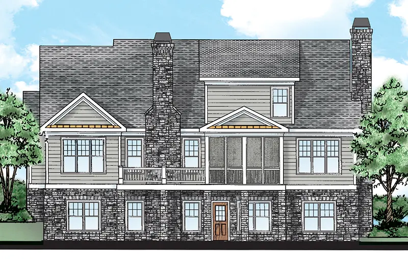 Atherton Rear Color Rendering