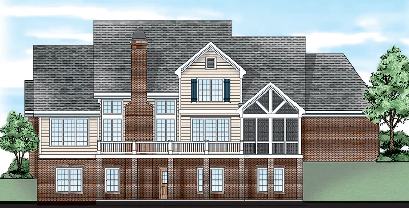 River Forest Rear Color Rendering