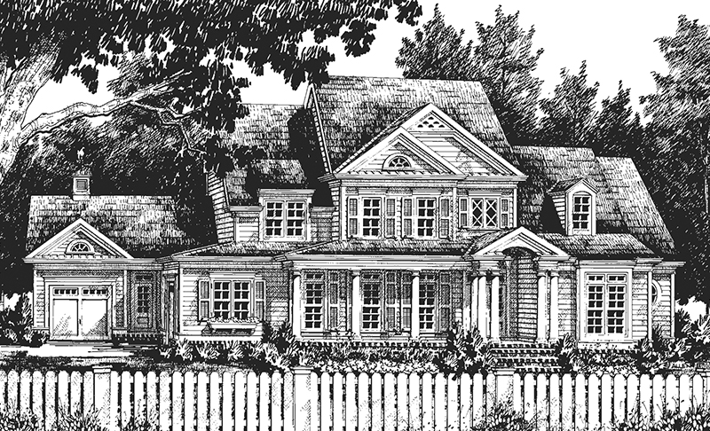 Baldwin Farm Front Rendering