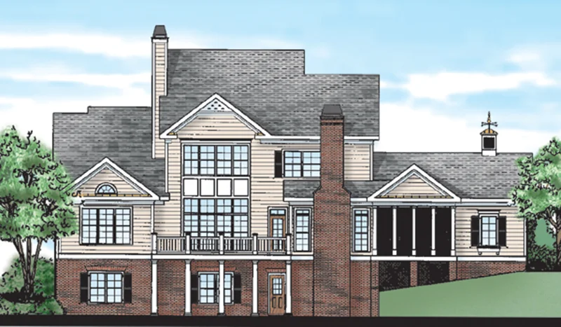 Baldwin Farm Rear Color Rendering