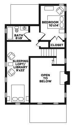 Mill Cottage Upper Floor