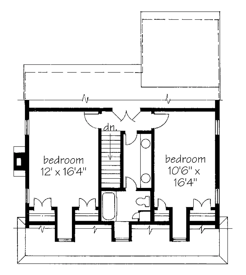 Creole Cottage Upper Floor