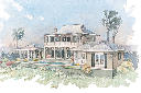 Palm Garden Retreat Color Rendering Front