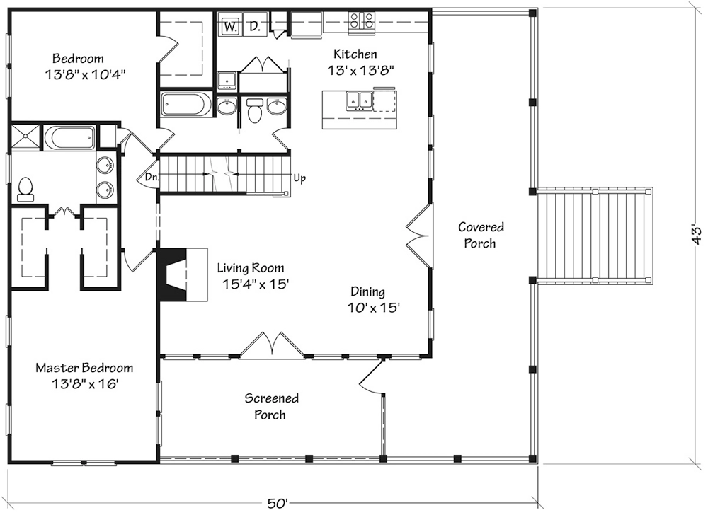 Barrier Island Escape Main Floor