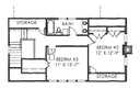 Lowcountry Cottage Upper Floor