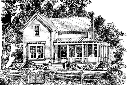 Bucksport Cottage Front Rendering