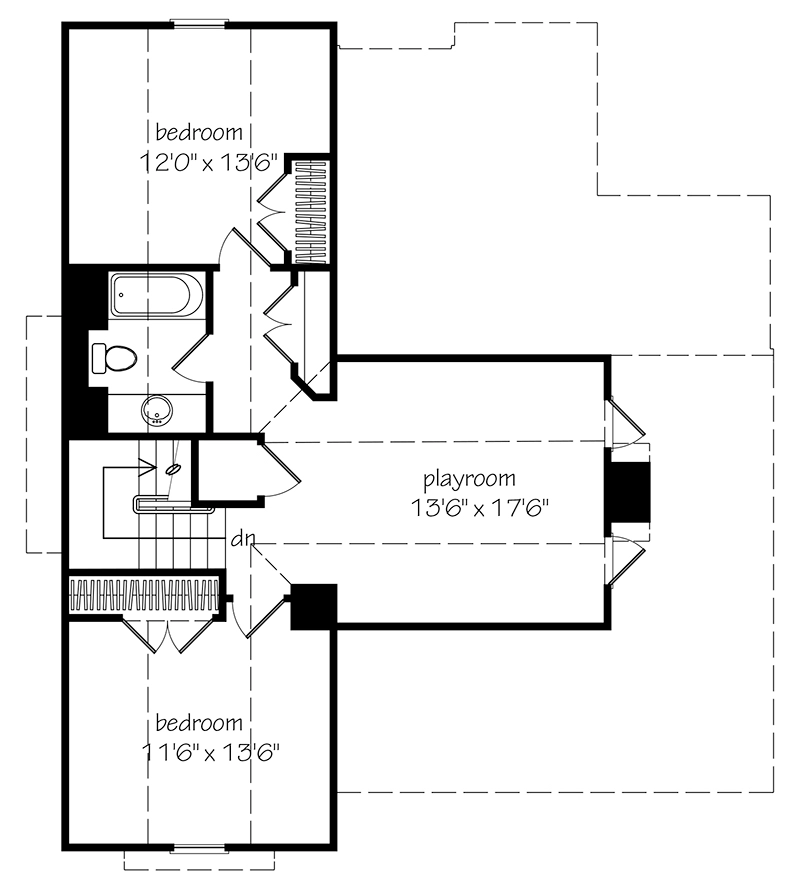 Bucksport Cottage Upper Floor