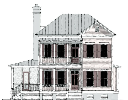 Bradley House Color Rendering Front