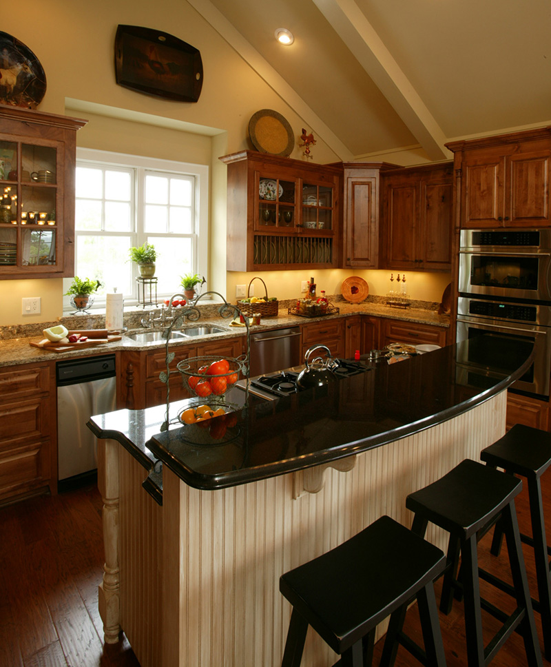 Pine Ridge Photo Kitchen Island