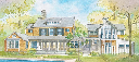 2005 Cottage Living Idea Home Color Rendering Rear