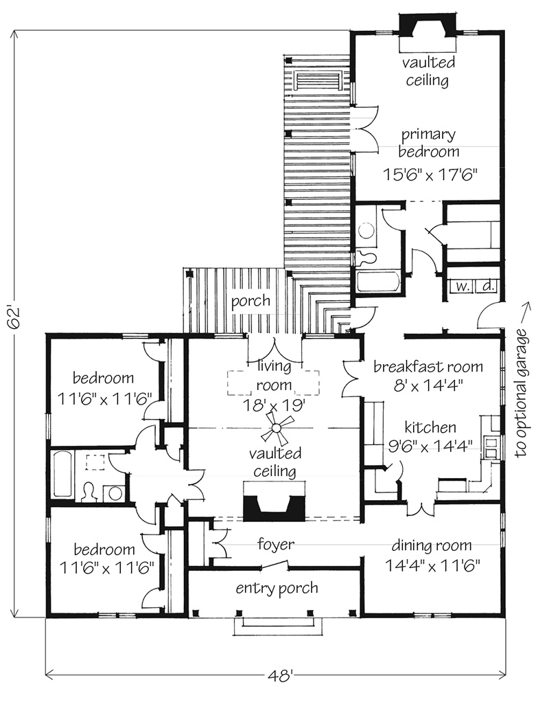 Town And Country House Main Floor