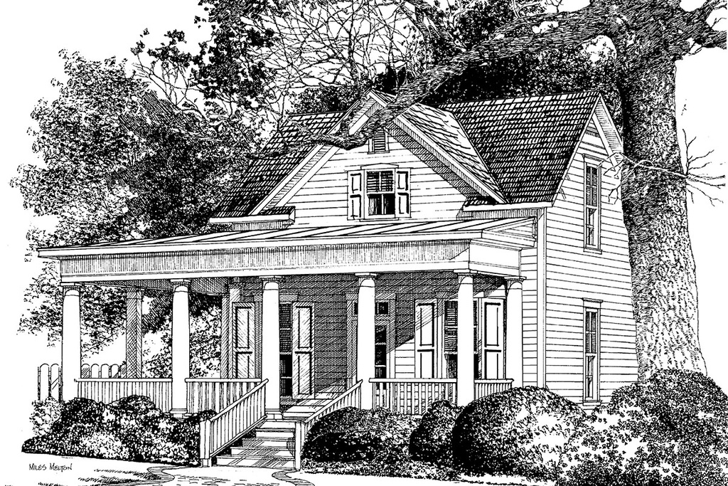 Williams Bluff Front Rendering