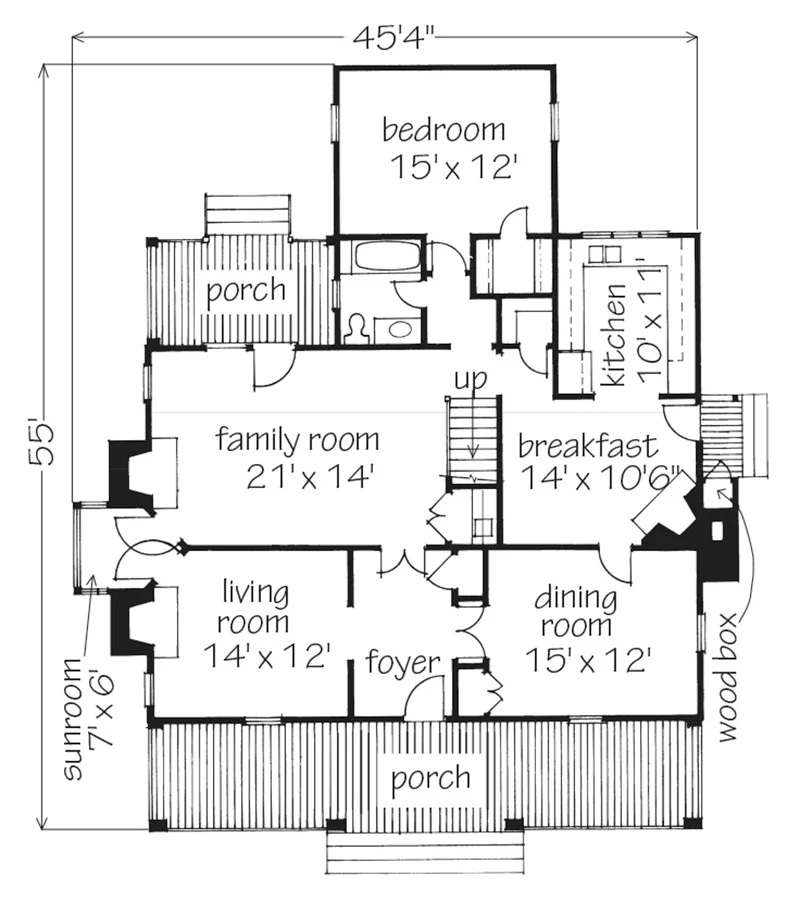 Slope Point Farmhouse Main Floor