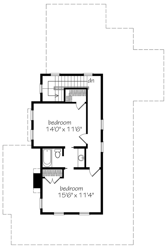 Turtle Lake Cottage Upper Floor