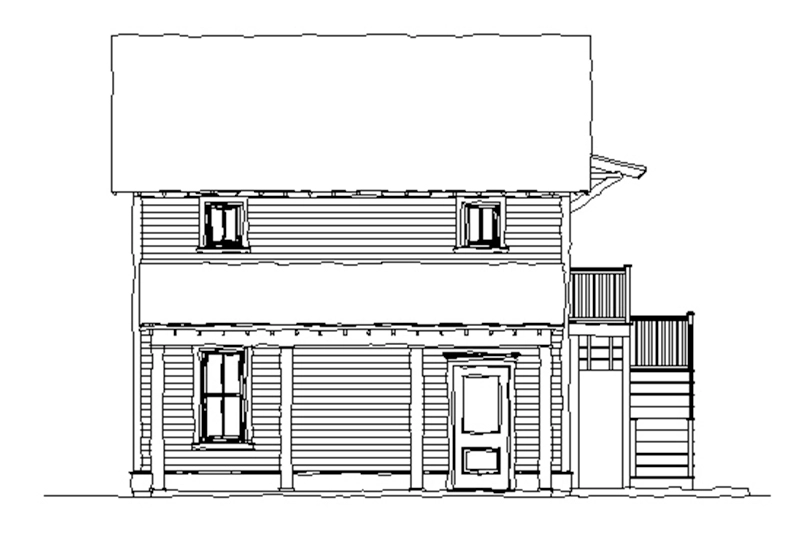 Merrington Way Alternate Garage Left Elevation