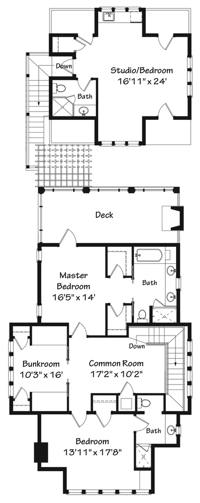 Eastern Cove Retreat Upper Floor