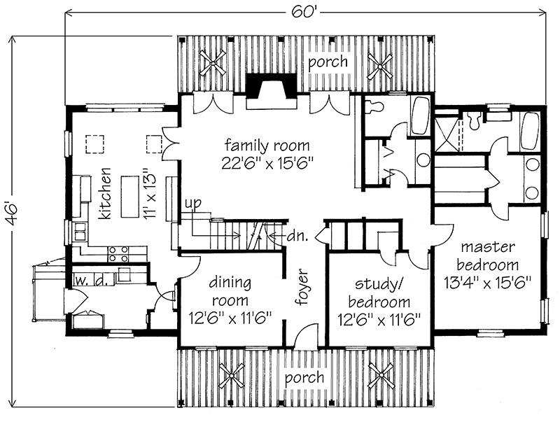 Country Farmhouse Main Floor